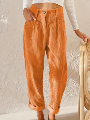 Bellarose | Pantalon en velours côtelé doux et élégant pour femmes