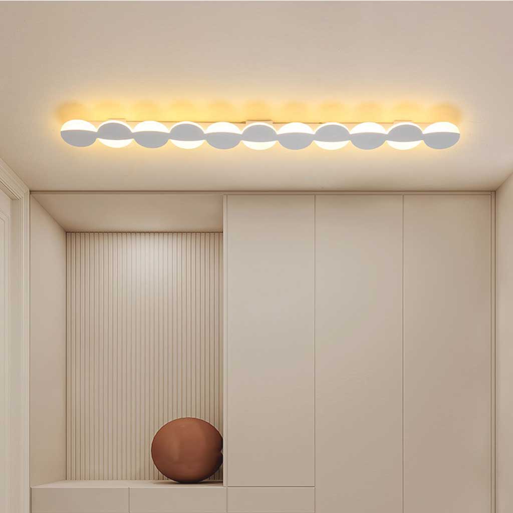 Noir Opulent - Applique Murale LED Géométrique Minimaliste 3 Couleurs Disponibles