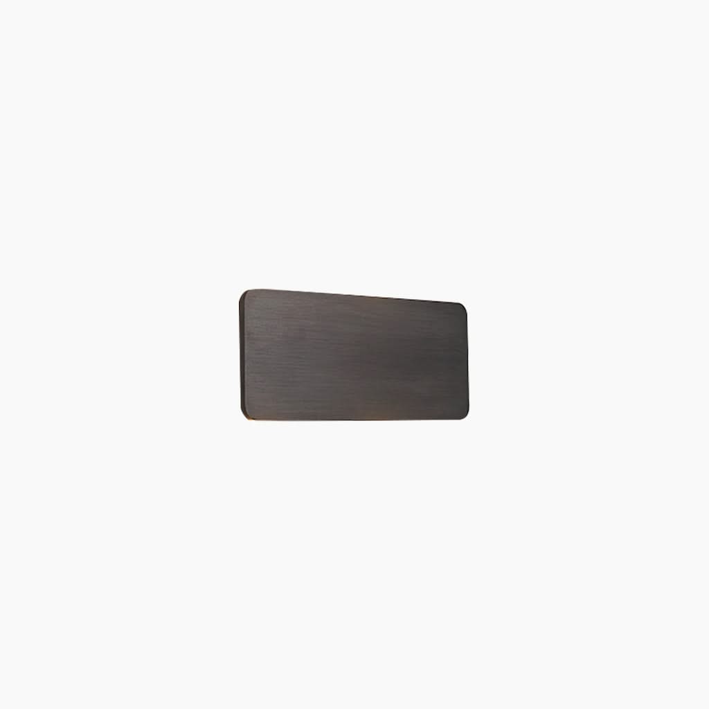 Rive Obscure - Applique Murale LED Rectangulaire Minimaliste en Aluminium - Disponible en 5 Couleurs