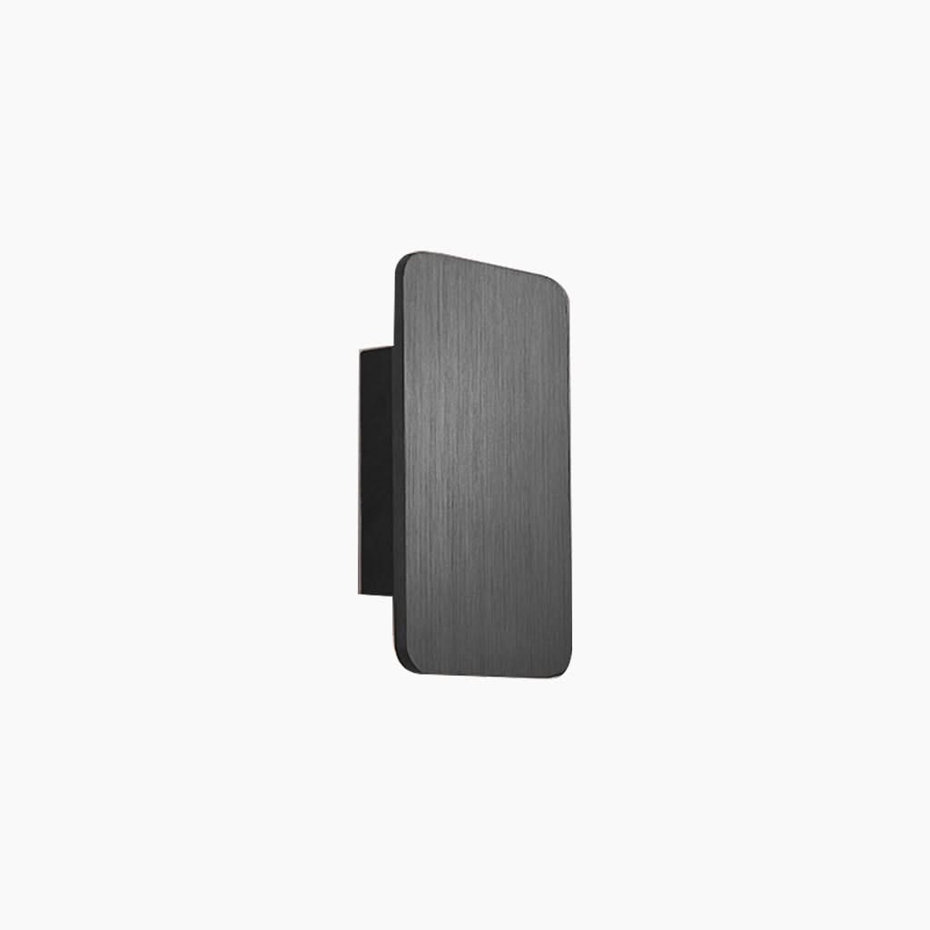 Rive Obscure - Applique Murale LED Rectangulaire Minimaliste en Aluminium - Disponible en 5 Couleurs
