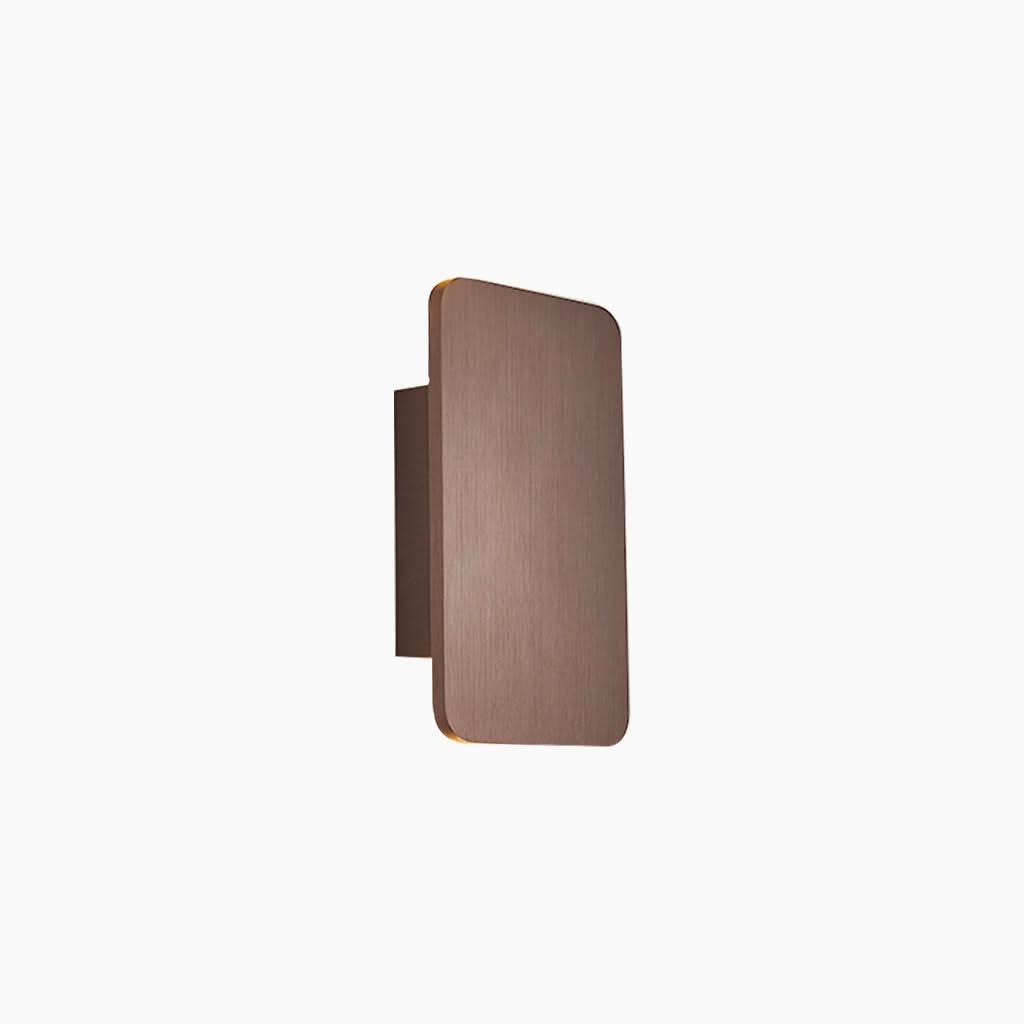 Rive Obscure - Applique Murale LED Rectangulaire Minimaliste en Aluminium - Disponible en 5 Couleurs
