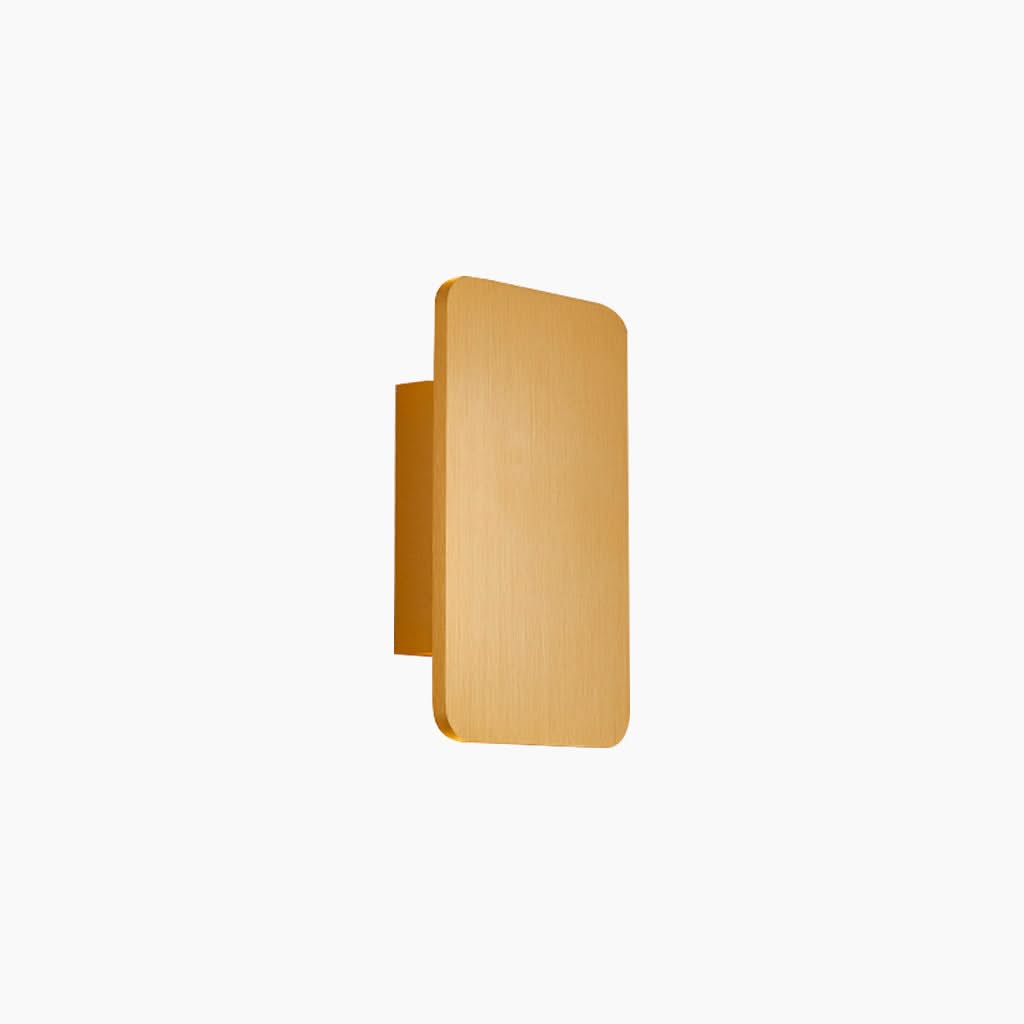 Rive Obscure - Applique Murale LED Rectangulaire Minimaliste en Aluminium - Disponible en 5 Couleurs