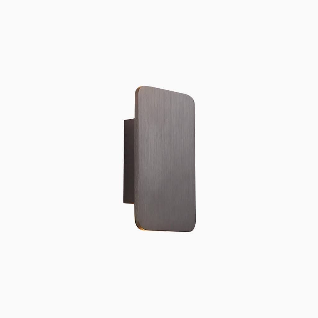 Rive Obscure - Applique Murale LED Rectangulaire Minimaliste en Aluminium - Disponible en 5 Couleurs