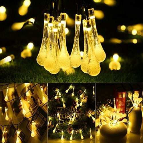 Guirlande lumineuse solaire (15,7 pieds 20 LED)