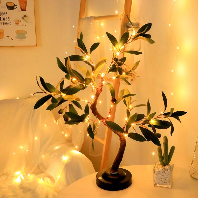 LeafLight | Lampe de Table en Forme d'Arbre LED