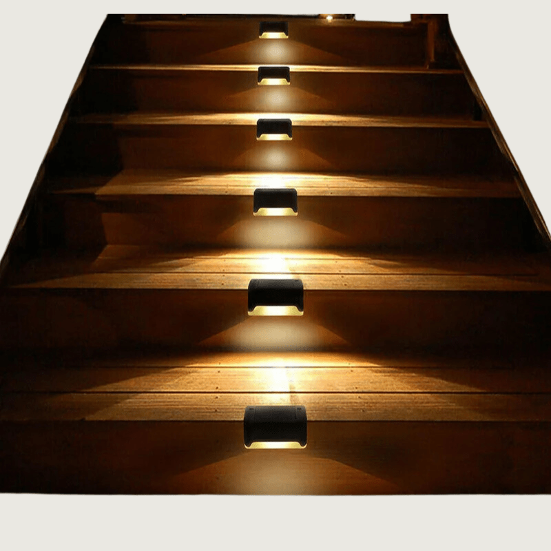 BrightPath - Éclairage de marches solaire extérieur