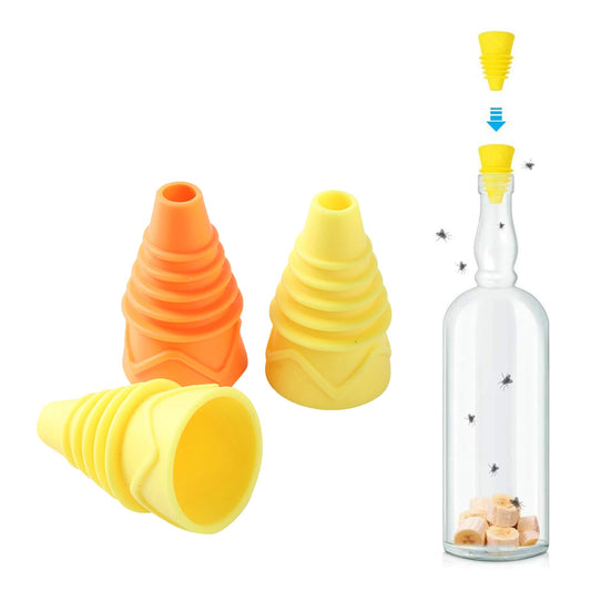 Entonnoir à Piège à Mouches en Silicone Réutilisable