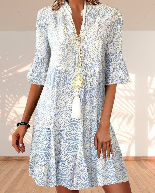 Kunigunden | Robe Imprimée Élégante pour Femmes