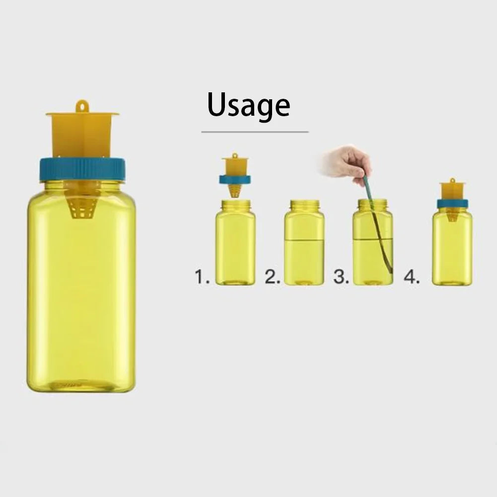 Bouteille Attrape-Mouches Réutilisable