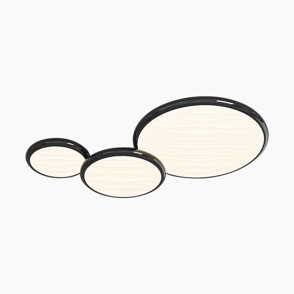 Château Lumière- Lustre encastré LED surdimensionné de 34"/43" au design épuré