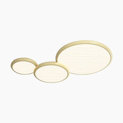 Château Lumière- Lustre encastré LED surdimensionné de 34"/43" au design épuré