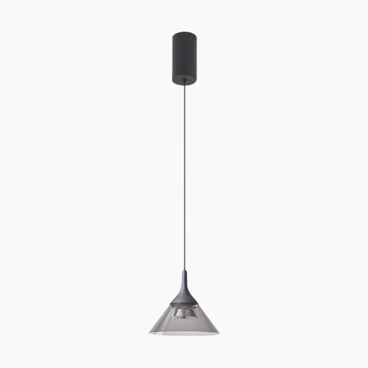 Feuille de Lumière - Lustre Suspendu Moderne Minimaliste en Aluminium et Acrylique