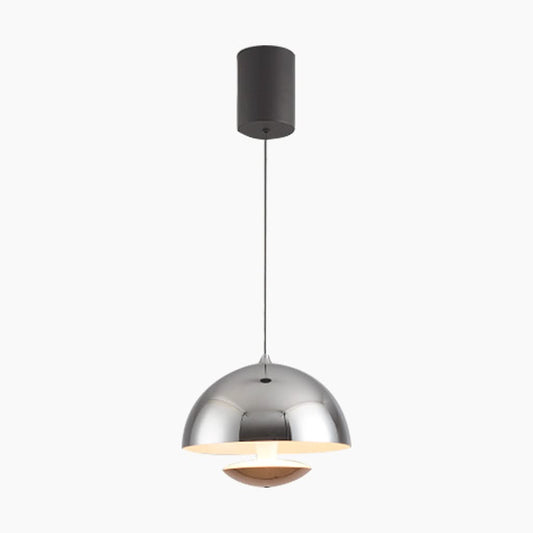 Fleur de Nuit - Lustre Minimaliste Moderne Dôme Bourgeon en Fer