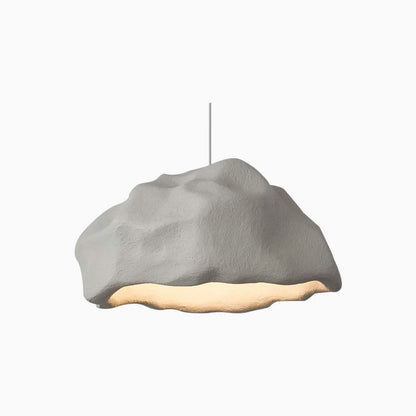 Nikkiana Lumière Suspendue Wabi-Sabi en Pierre Naturelle, 4 Teintes