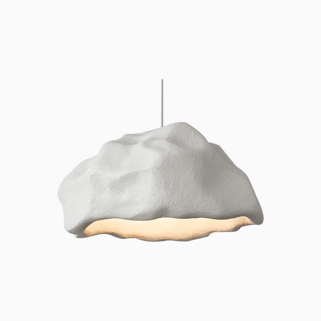 Nikkiana Lumière Suspendue Wabi-Sabi en Pierre Naturelle, 4 Teintes