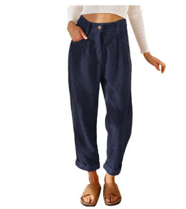 Bellarose | Pantalon en velours côtelé doux et élégant pour femmes