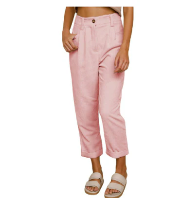 Bellarose | Pantalon en velours côtelé doux et élégant pour femmes