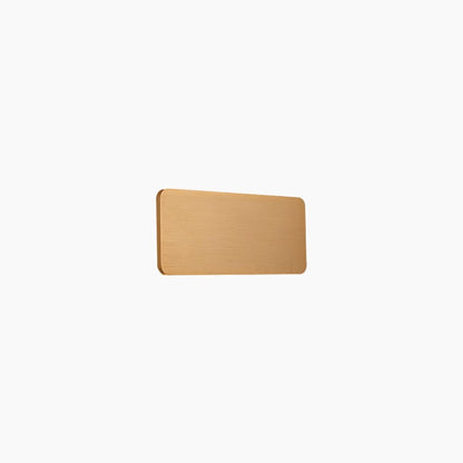 Rive Obscure - Applique Murale LED Rectangulaire Minimaliste en Aluminium - Disponible en 5 Couleurs