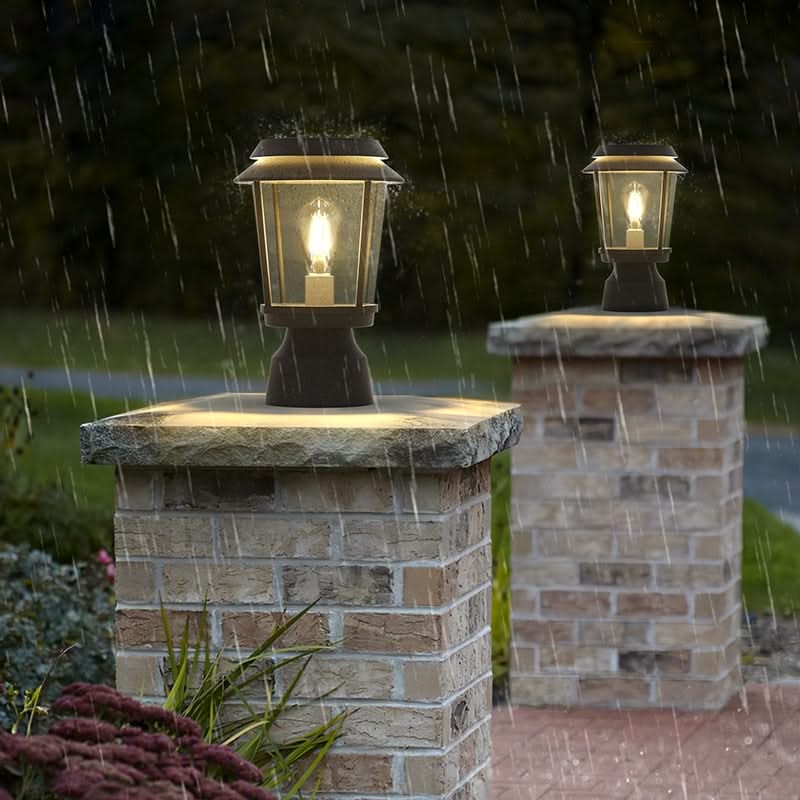 LumaFence - Lampe de Jardin LED Solaire