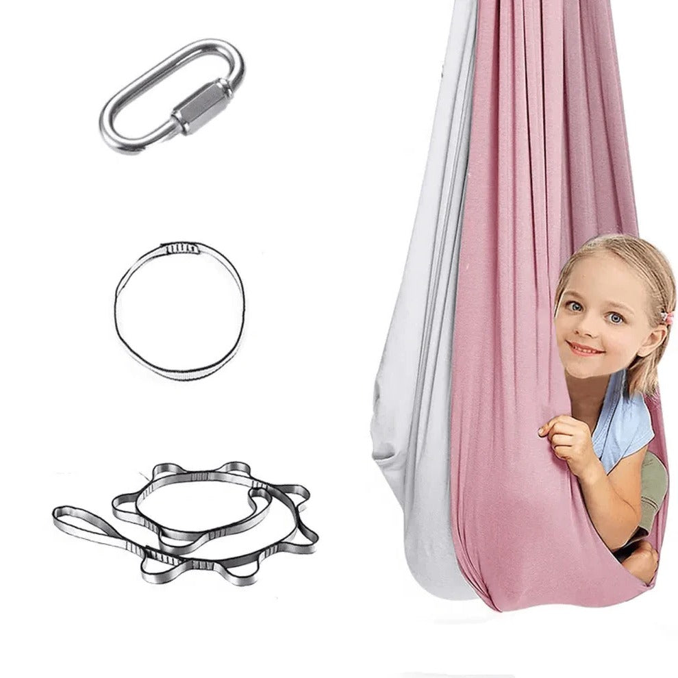 Hamac de Thérapie Sensorielle pour Autisme, Intérieur et Extérieur