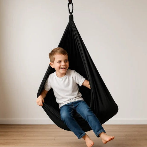 Hamac de Thérapie Sensorielle pour Autisme, Intérieur et Extérieur