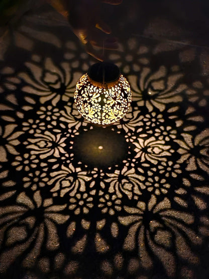 EcoLight | Lampe Suspendue de Jardin Solaire Étanche avec Éclairage LED