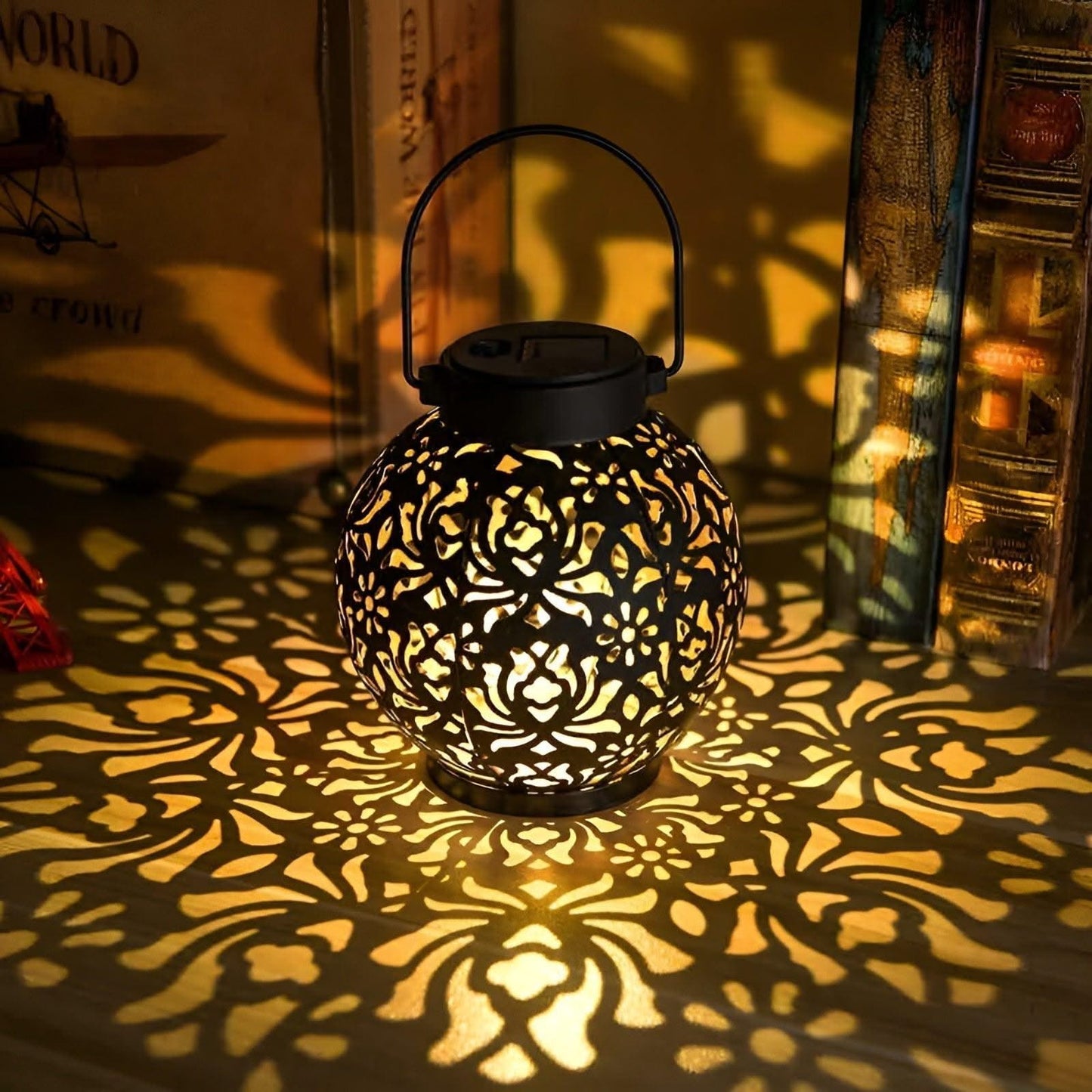 EcoLight | Lampe Suspendue de Jardin Solaire Étanche avec Éclairage LED